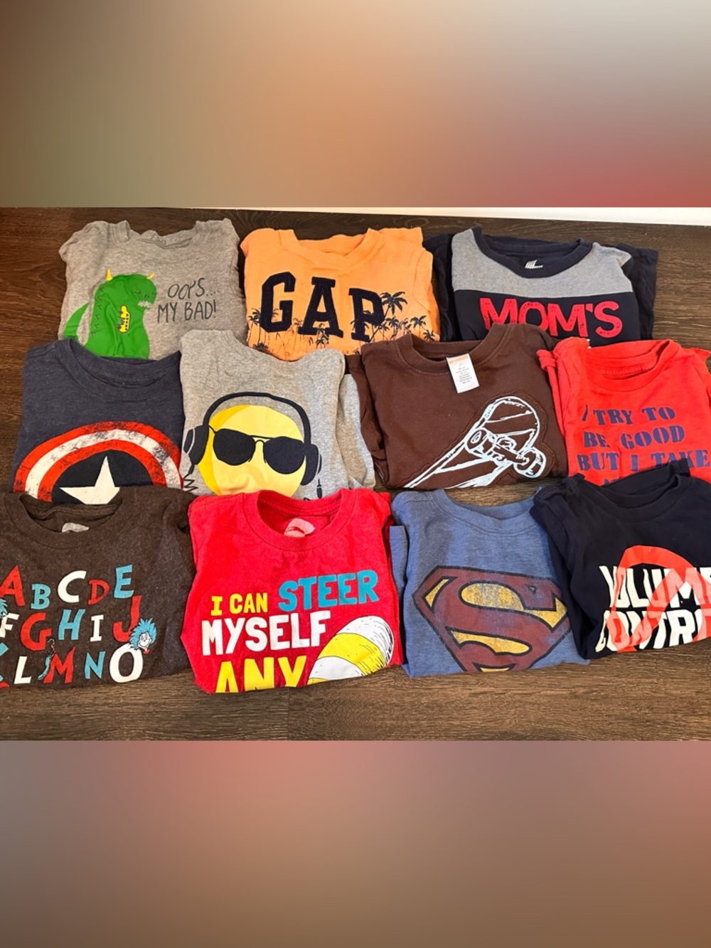 Boys toddler 2t short sleeve lot of 11 gap seuss Gymboree brands graphic